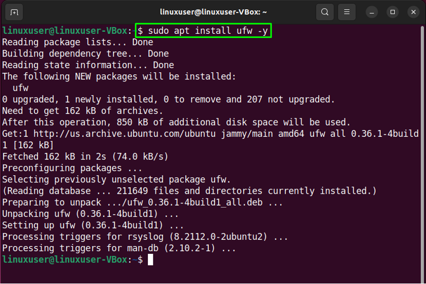 How To Set Up A Firewall With Ufw On Ubuntu 22.04 2 How to set up a firewall with ufw on ubuntu 22. 04 2