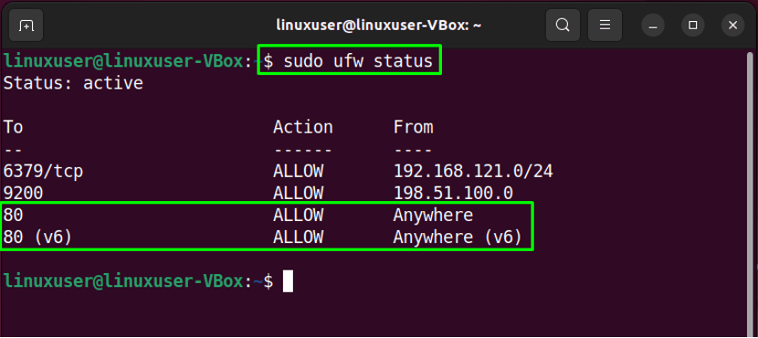 How To Set Up A Firewall With Ufw On Ubuntu 22.04 7 How to set up a firewall with ufw on ubuntu 22. 04 7