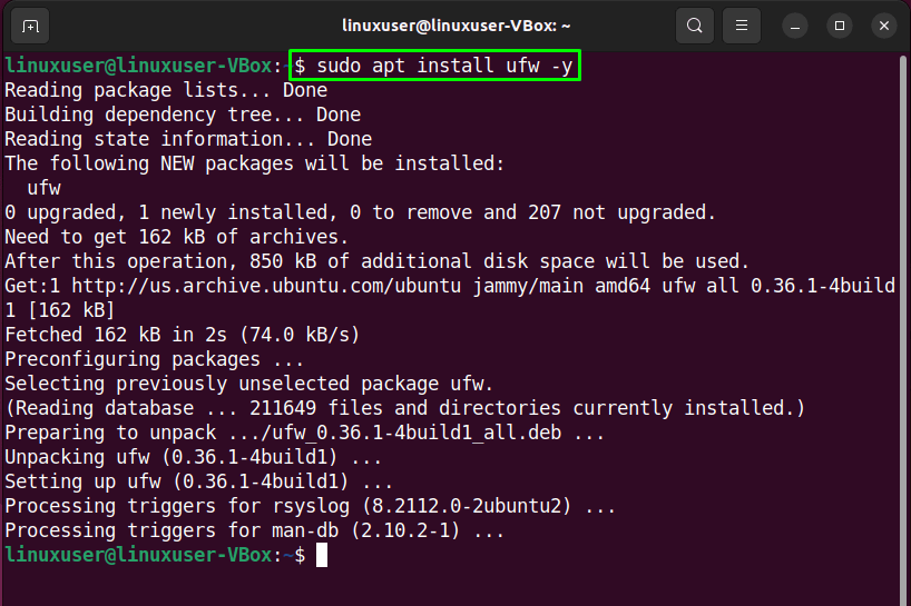 Advanced Ufw Firewall Configuration In Ubuntu 22.04 2 Advanced ufw firewall configuration in ubuntu 22. 04 2