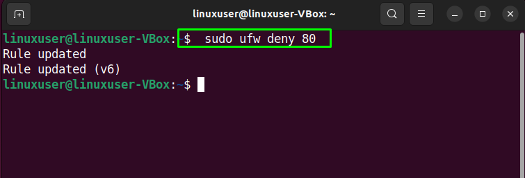Advanced Ufw Firewall Configuration In Ubuntu 22.04 8 Advanced ufw firewall configuration in ubuntu 22. 04 8
