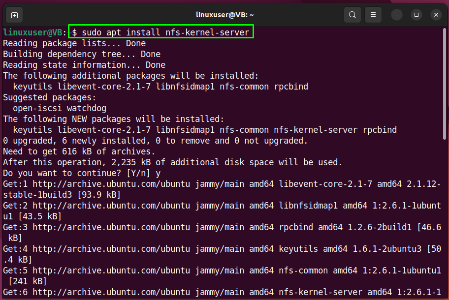 How To Install And Configure An Nfs Server On Ubuntu 22.04 2 How to install and configure an nfs server on ubuntu 22. 04 2