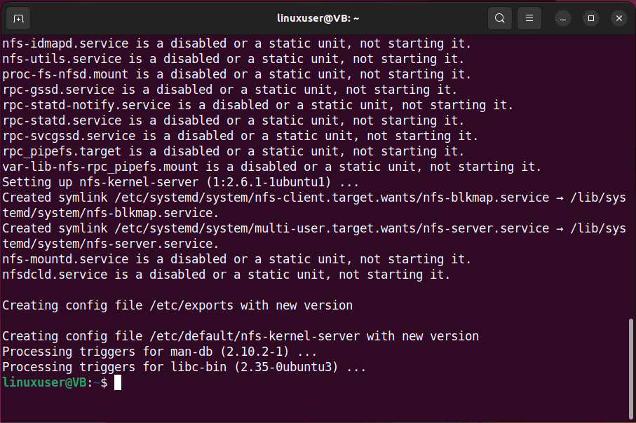 How To Install And Configure An Nfs Server On Ubuntu 22.04 3 How to install and configure an nfs server on ubuntu 22. 04 3