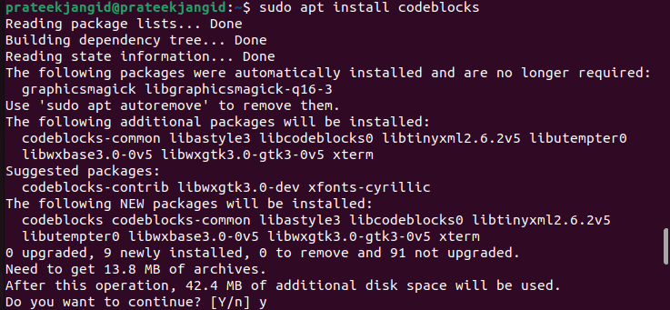 How To Install Code::blocks In Ubuntu 3 How to install code::blocks in ubuntu 3