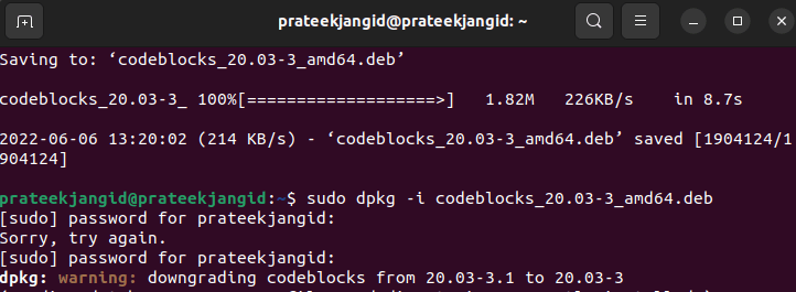How To Install Code::blocks In Ubuntu 6 How to install code::blocks in ubuntu 6