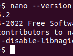 How to install nano on ubuntu 22. 04