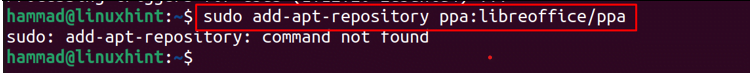 How to fix “sudo add-apt-repository command not found” error on ubuntu 22. 04