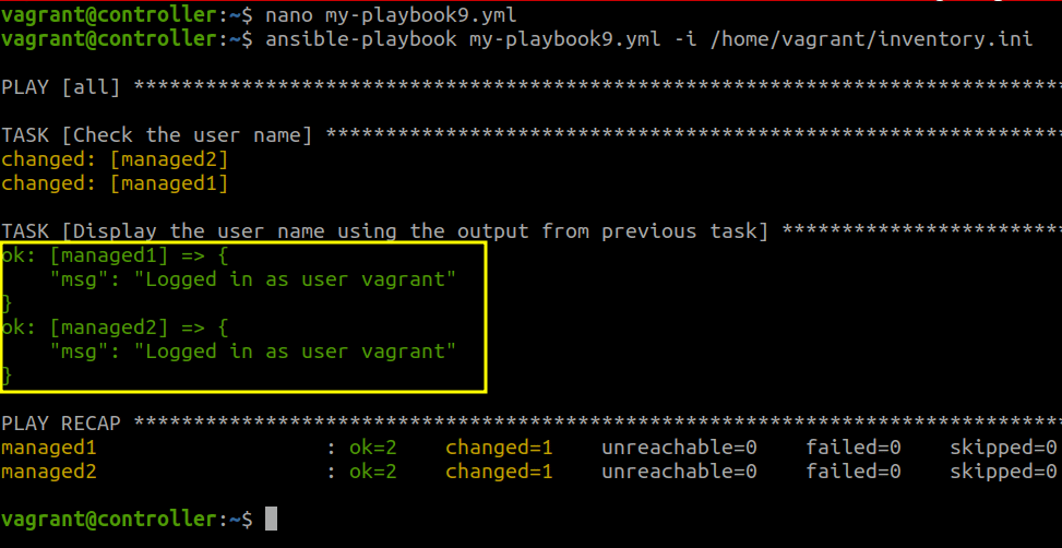 Ansible “Debug” Module 4 Ansible “debug” module 4