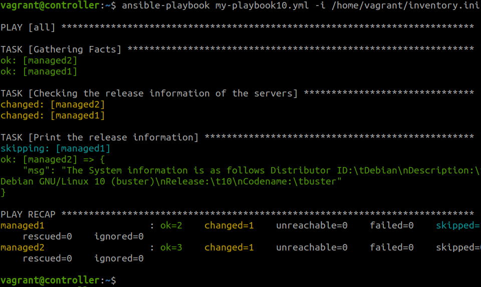 Ansible “Debug” Module 5 Ansible “debug” module 5