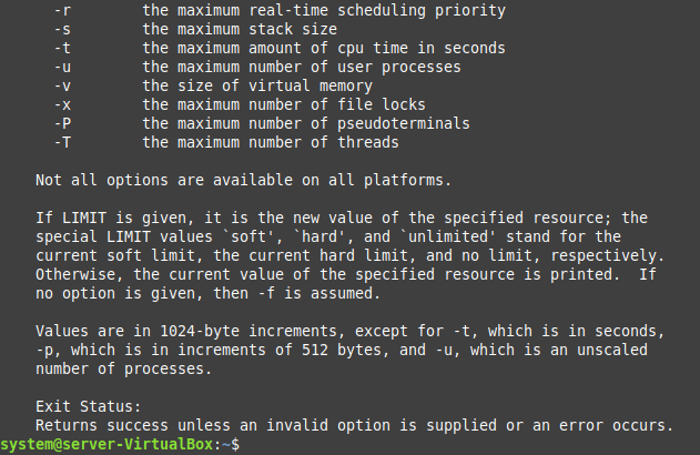 Ulimit Command In Linux 2 Ulimit command in linux 2