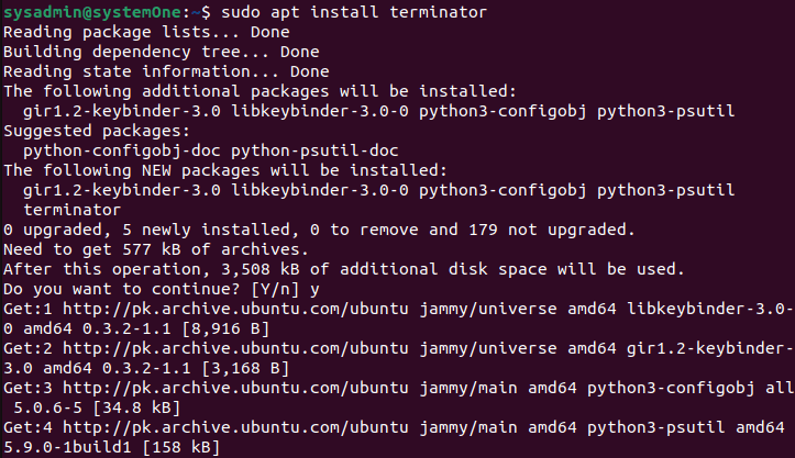 How To Install Terminator On Ubuntu 22.04 2 How to install terminator on ubuntu 22. 04 2