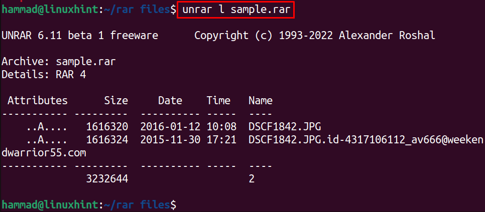 How To Extract Rar Files In Ubuntu 22.04 4 How to extract rar files in ubuntu 22. 04 4