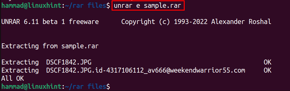 How To Extract Rar Files In Ubuntu 22.04 5 How to extract rar files in ubuntu 22. 04 5
