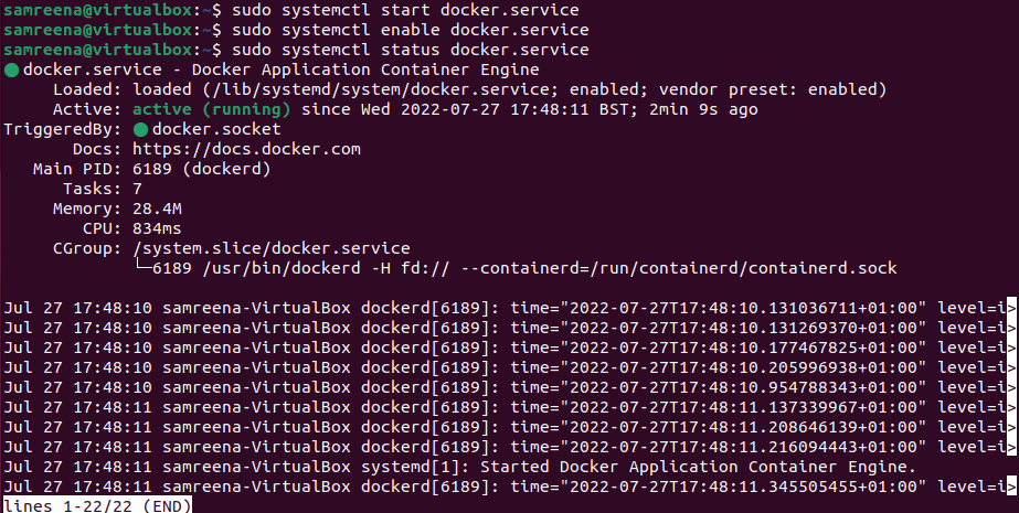 Install Docker On Ubuntu 22.04 4 Install docker on ubuntu 22. 04 4