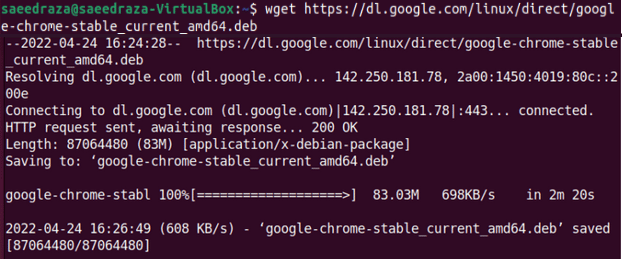 Install Google Chrome In Ubuntu 22.04 3 Install google chrome in ubuntu 22. 04 3