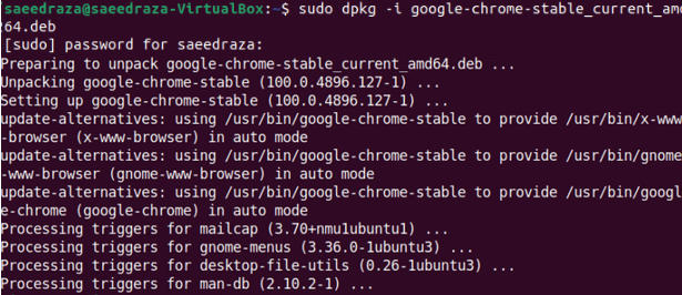 Install Google Chrome In Ubuntu 22.04 4 Install google chrome in ubuntu 22. 04 4