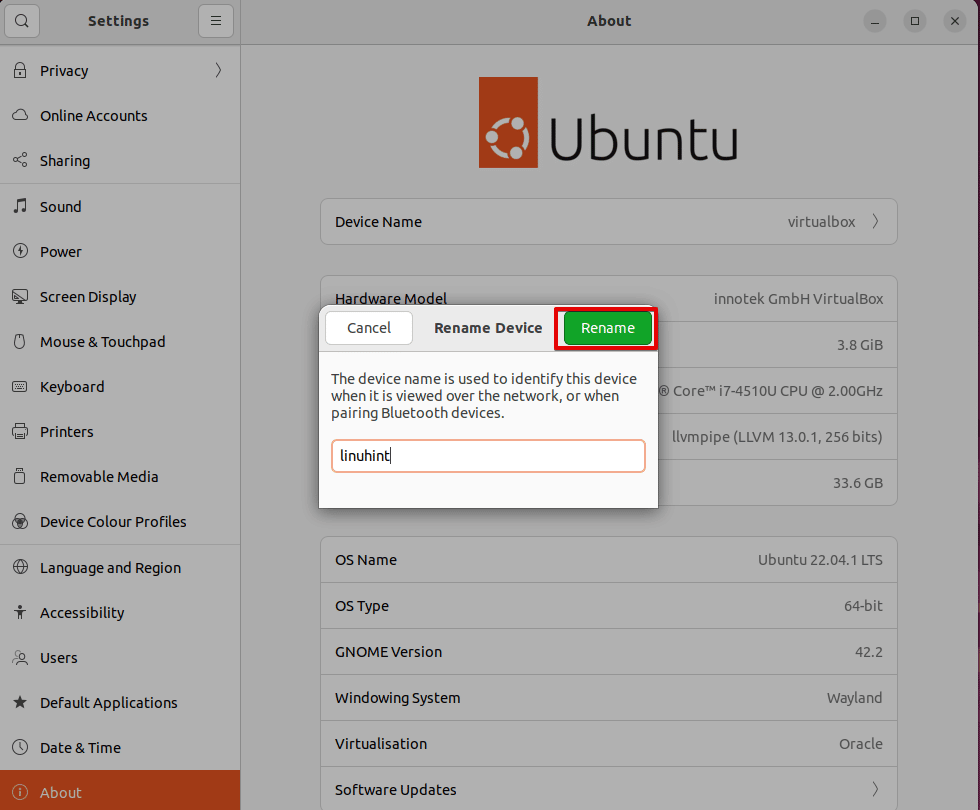How To Change The Hostname In Ubuntu 22.04 3 How to change the hostname in ubuntu 22. 04 3