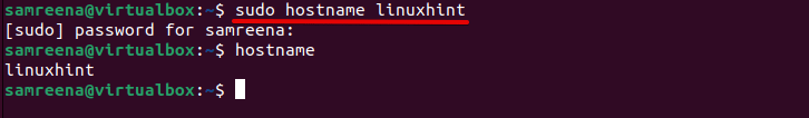 How To Change The Hostname In Ubuntu 22.04 6 How to change the hostname in ubuntu 22. 04 6