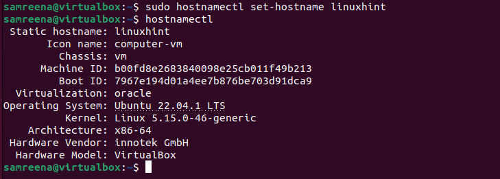 How To Change The Hostname In Ubuntu 22.04 7 How to change the hostname in ubuntu 22. 04 7