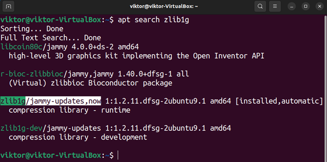 How to install zlib on ubuntu 22. 04