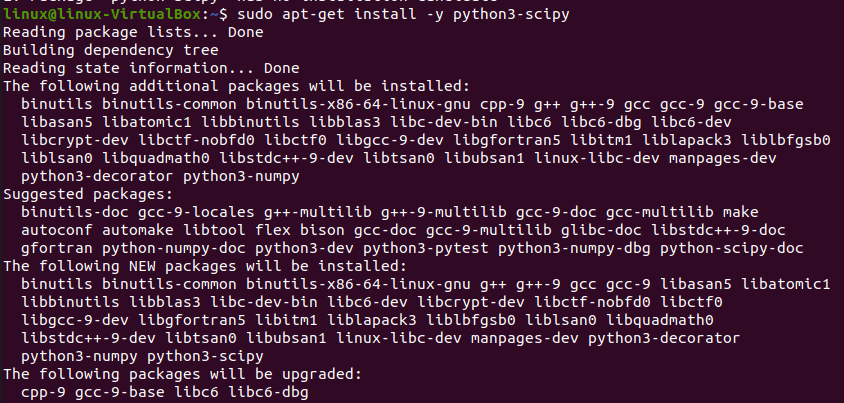 Install Scipy Ubuntu 7 Install scipy ubuntu 7