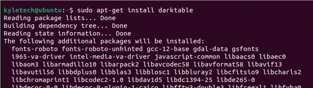 How to Install Darktable on Ubuntu 22.04 7
