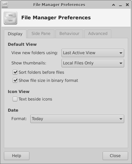 Thunar: Image Preview and Hidden Preferences 6