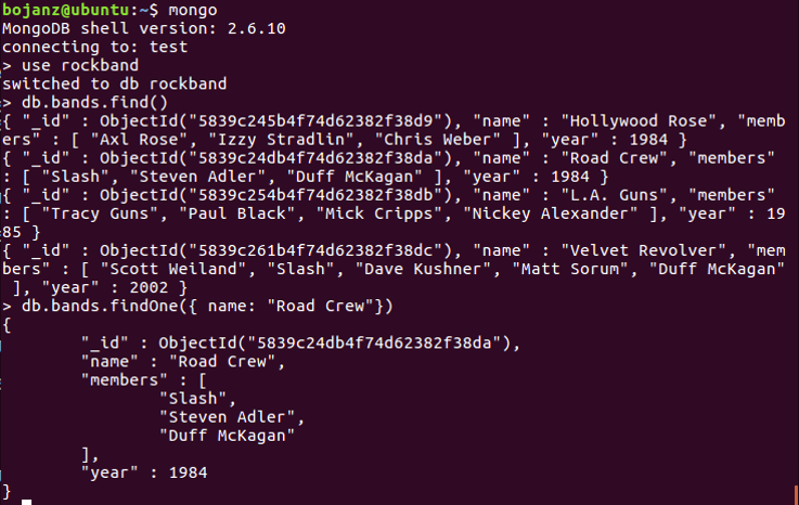 What is nosql and what are database operators?