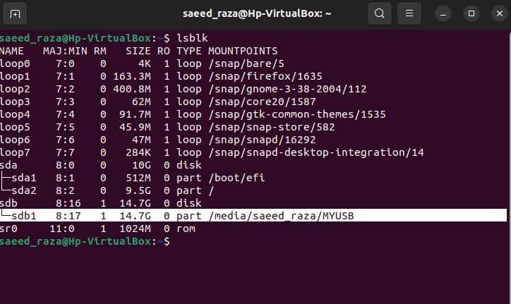 How To Mount The Usb In Ubuntu 22.04 4 How to mount the usb in ubuntu 22. 04 4
