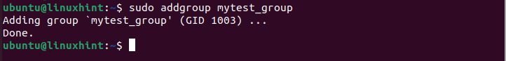 How to add a user group in ubuntu 22. 04