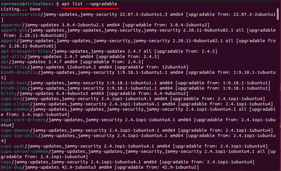 Update All Packages In Ubuntu 22.04 2 Update all packages in ubuntu 22. 04 2