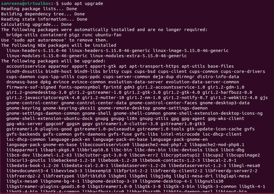 Update All Packages In Ubuntu 22.04 3 Update all packages in ubuntu 22. 04 3