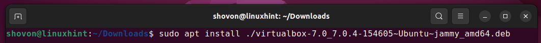 How To Install Virtualbox 7 On Ubuntu 22.04 Lts 9 How to install virtualbox 7 on ubuntu 22. 04 lts 9