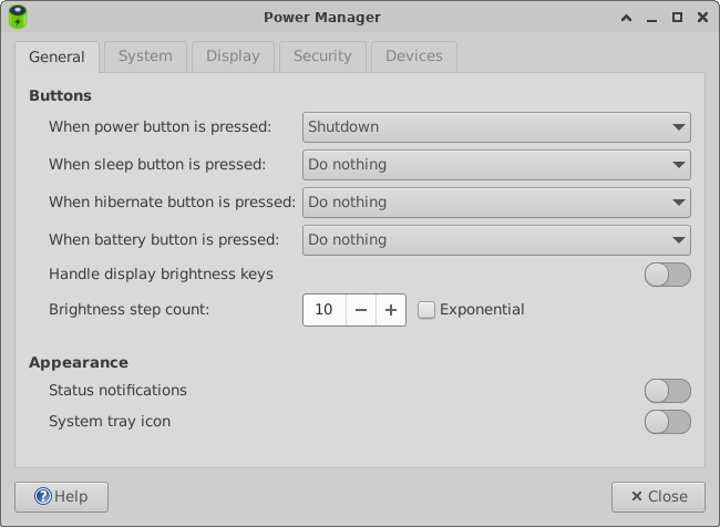 How to change sleep settings in ubuntu