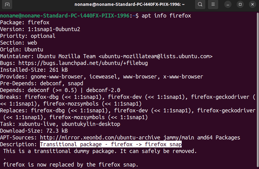 Uninstall Firefox In Ubuntu 22.04 3 Uninstall firefox in ubuntu 22. 04 3