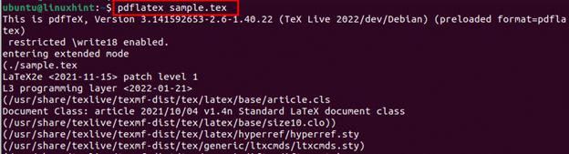 How To Install Latex On Ubuntu 22.04 4 How to install latex on ubuntu 22. 04 4