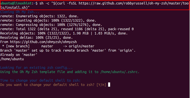 How To Install And Configure Z Shell (Zsh) On Ubuntu 22.04 2 How to install and configure z shell (zsh) on ubuntu 22. 04 2