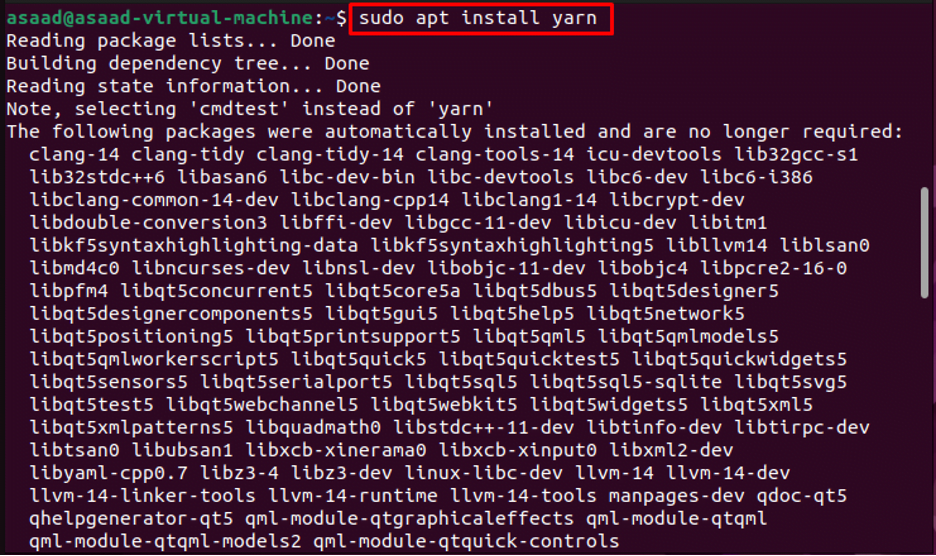 How to Install Yarn on Ubuntu 27