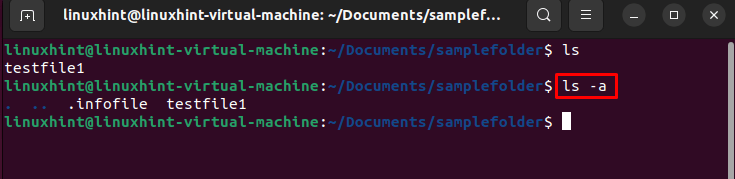 How To Hide A File Or Folder In Ubuntu 22.04 9 How to hide a file or folder in ubuntu 22. 04 9