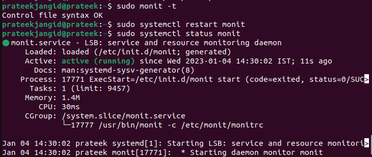 How To Install And Use Monit On Ubuntu 22.04 6 How to install and use monit on ubuntu 22. 04 6