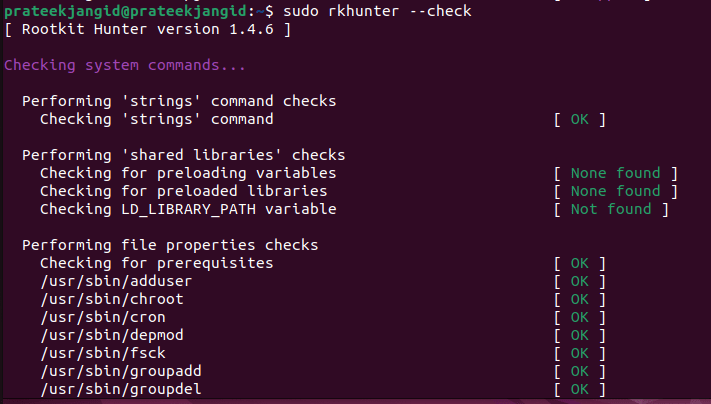 How To Install And Use Rkhunter For Security On Ubuntu 22.04 8 How to install and use rkhunter for security on ubuntu 22. 04 8