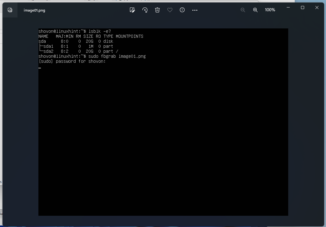How To Take Screenshots From The Login Shell (Cli) Of Ubuntu/Debian Server 10 How to take screenshots from the login shell (cli) of ubuntu/debian server 10