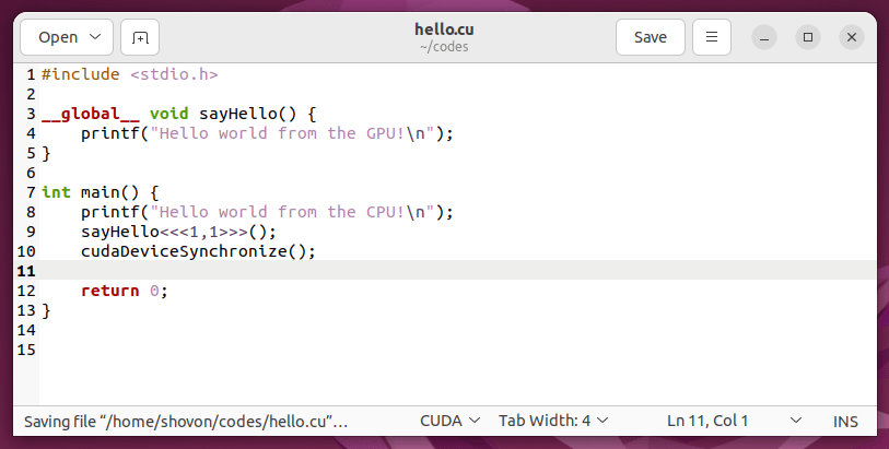 How To Install The Latest Version Of Nvidia Cuda On Ubuntu 22.04 Lts 29 Graphical user interface, text, application description automatically generated