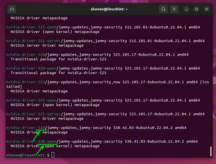 How To Update The Nvidia Drivers On Ubuntu 22.04 Lts 8 Text description automatically generated
