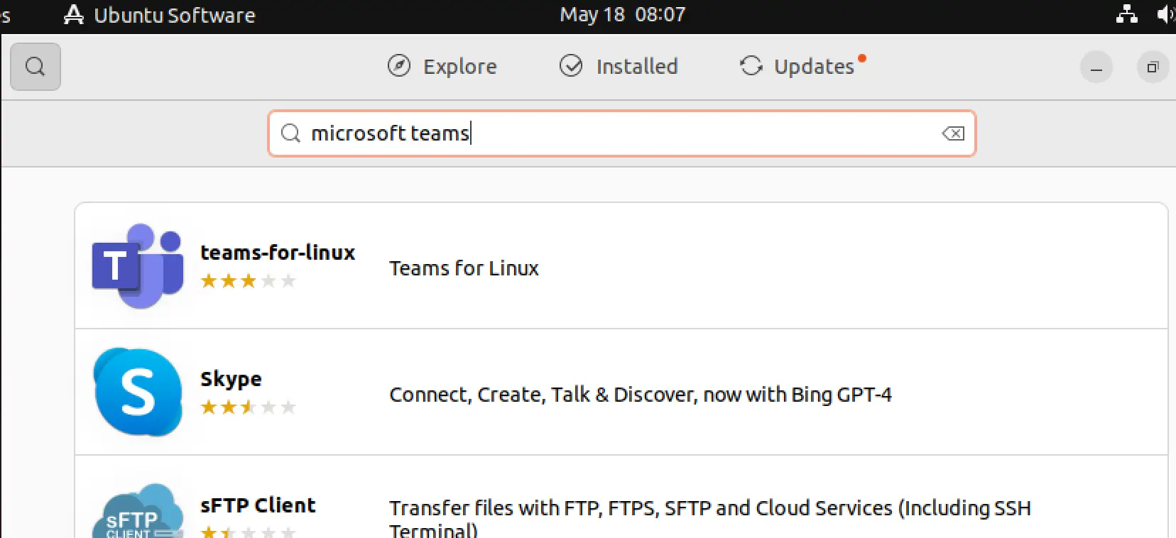 How to install microsoft teams on ubuntu 22. 04