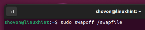 How To Enable Hibernate In Ubuntu 22.04 Lts 4 A black rectangle with white text description automatically generated with low confidence