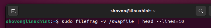 How To Enable Hibernate In Ubuntu 22.04 Lts 16 A black rectangle with white text description automatically generated with low confidence