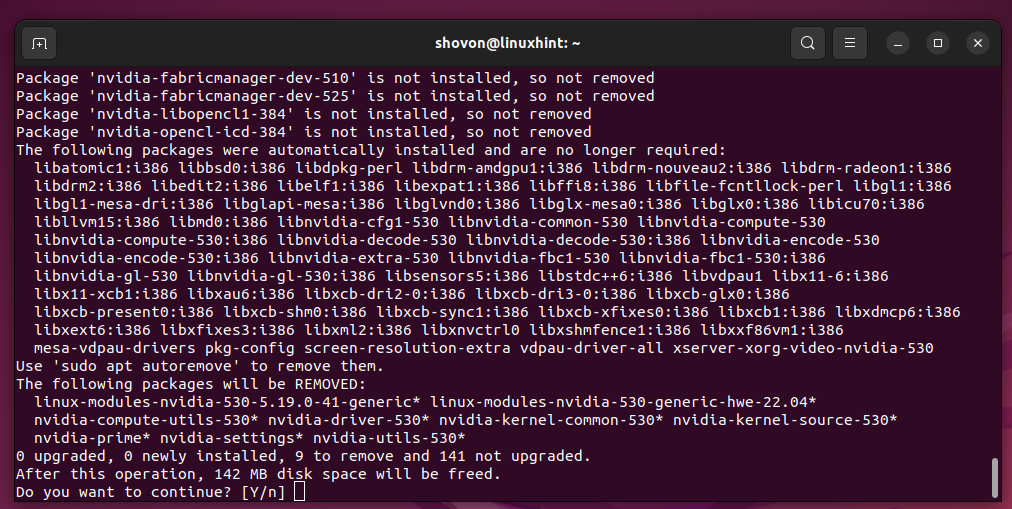 How To Clean Install Nvidia Drivers On Ubuntu 22.04 Lts 9 Text description automatically generated