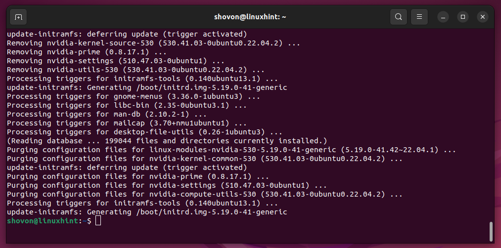 How To Clean Install Nvidia Drivers On Ubuntu 22.04 Lts 11 Text description automatically generated