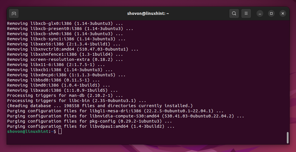 How To Clean Install Nvidia Drivers On Ubuntu 22.04 Lts 14 Text description automatically generated