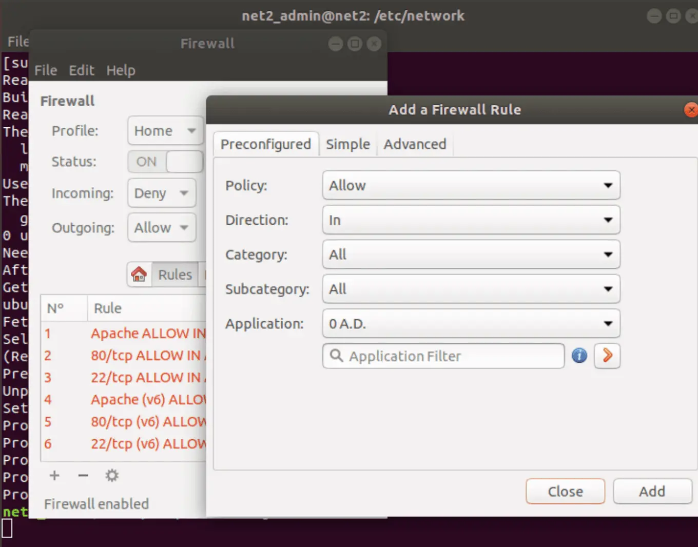 How To Set Up A Firewall On Ubuntu 18.04 14 How to set up a firewall on ubuntu 18. 04 14
